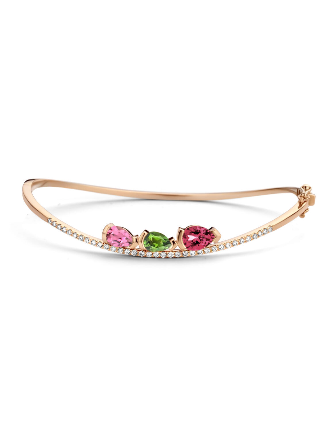 Adeline Trio Curved Bracelet