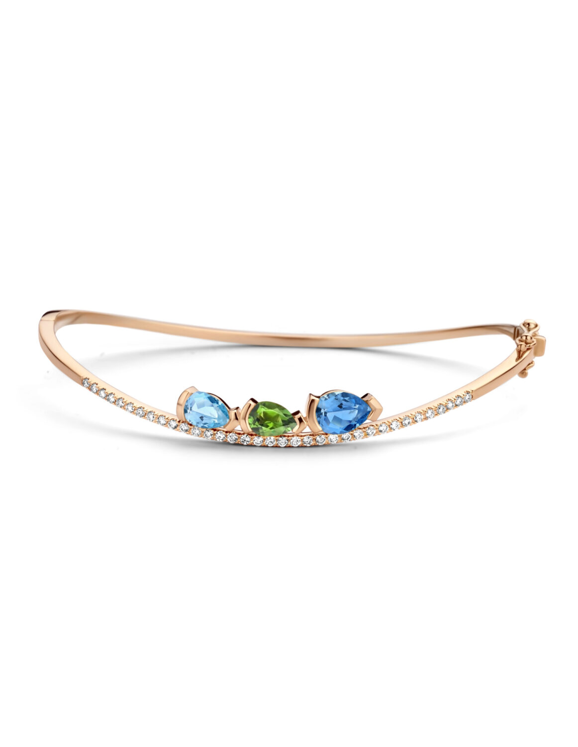 Adeline Trio Curved Bracelet