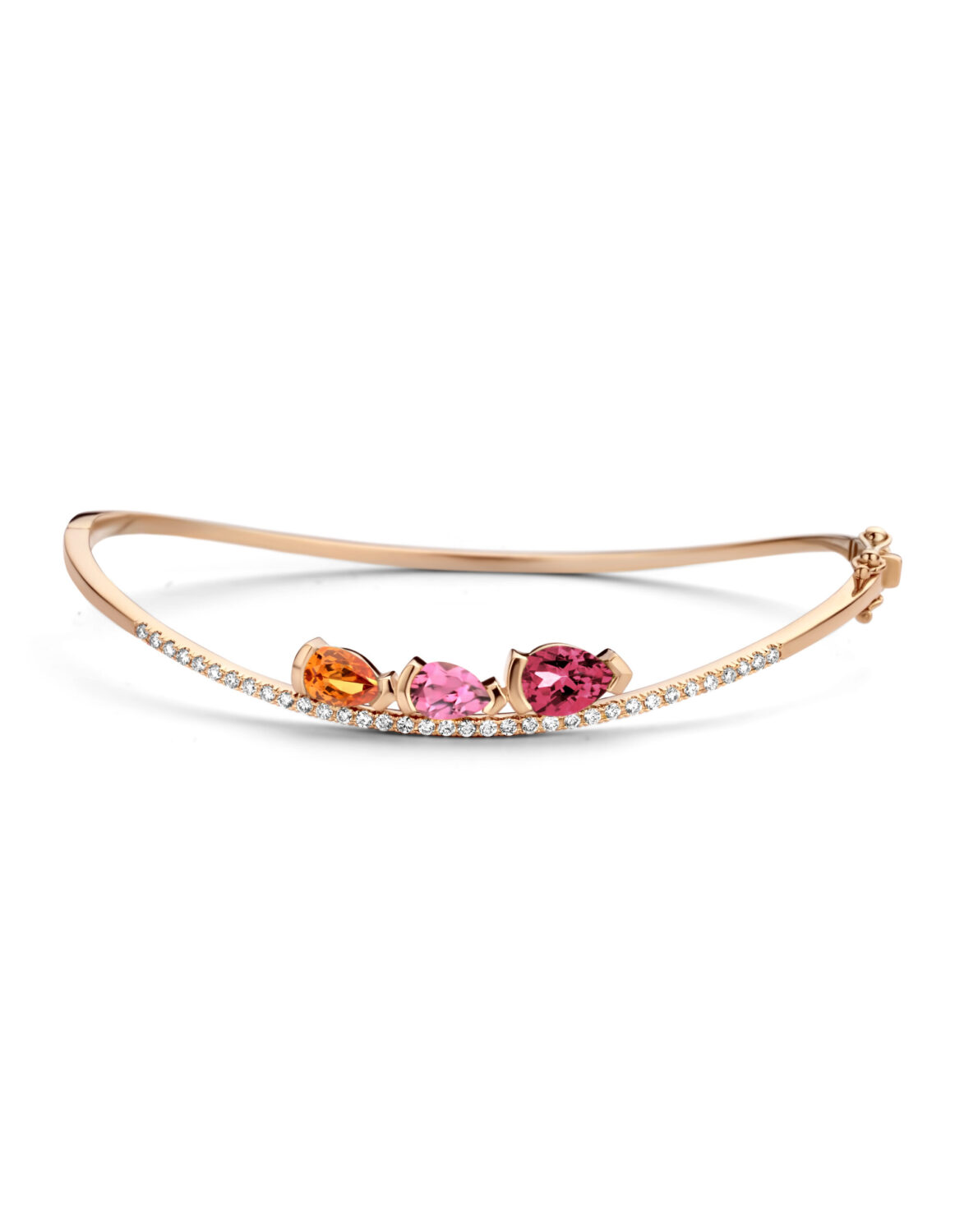 Adeline Trio Curved Bracelet