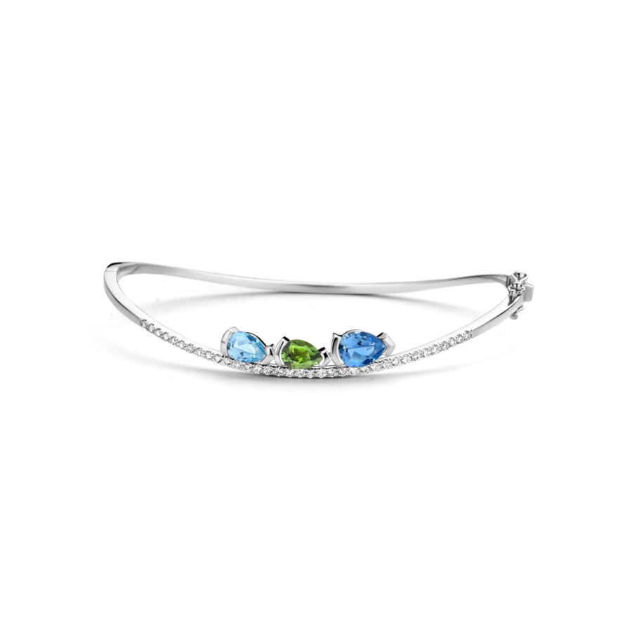 Adeline Trio Curved Bracelet