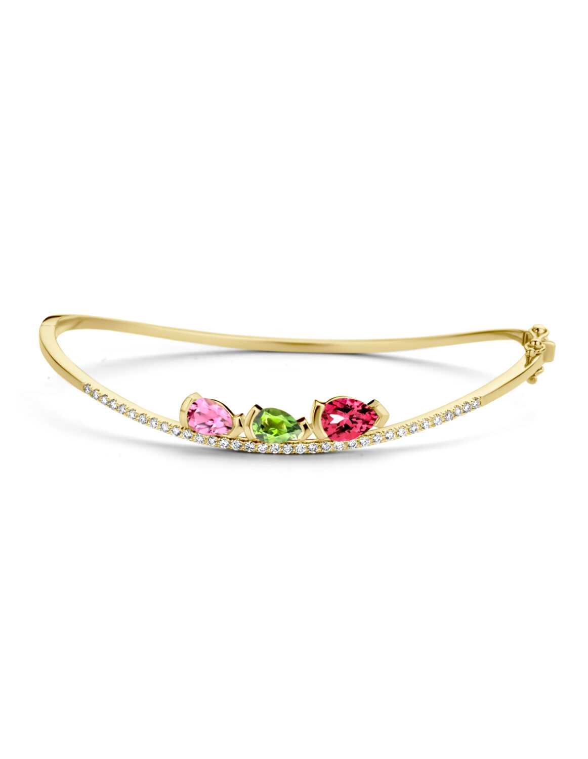 Adeline Trio Curved Bracelet