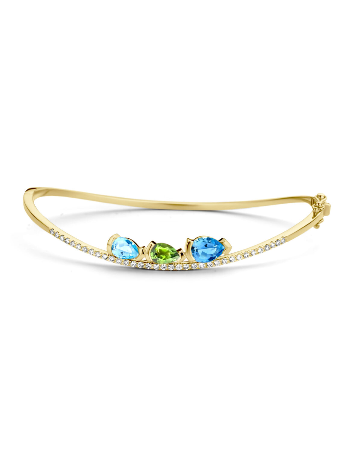 Adeline Trio Curved Bracelet
