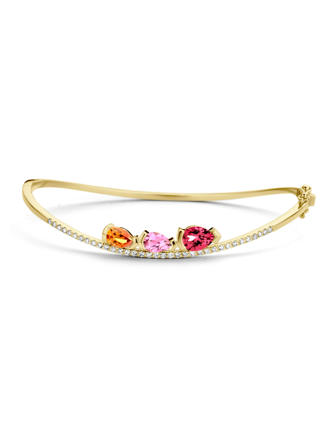 Adeline Trio Curved Bracelet