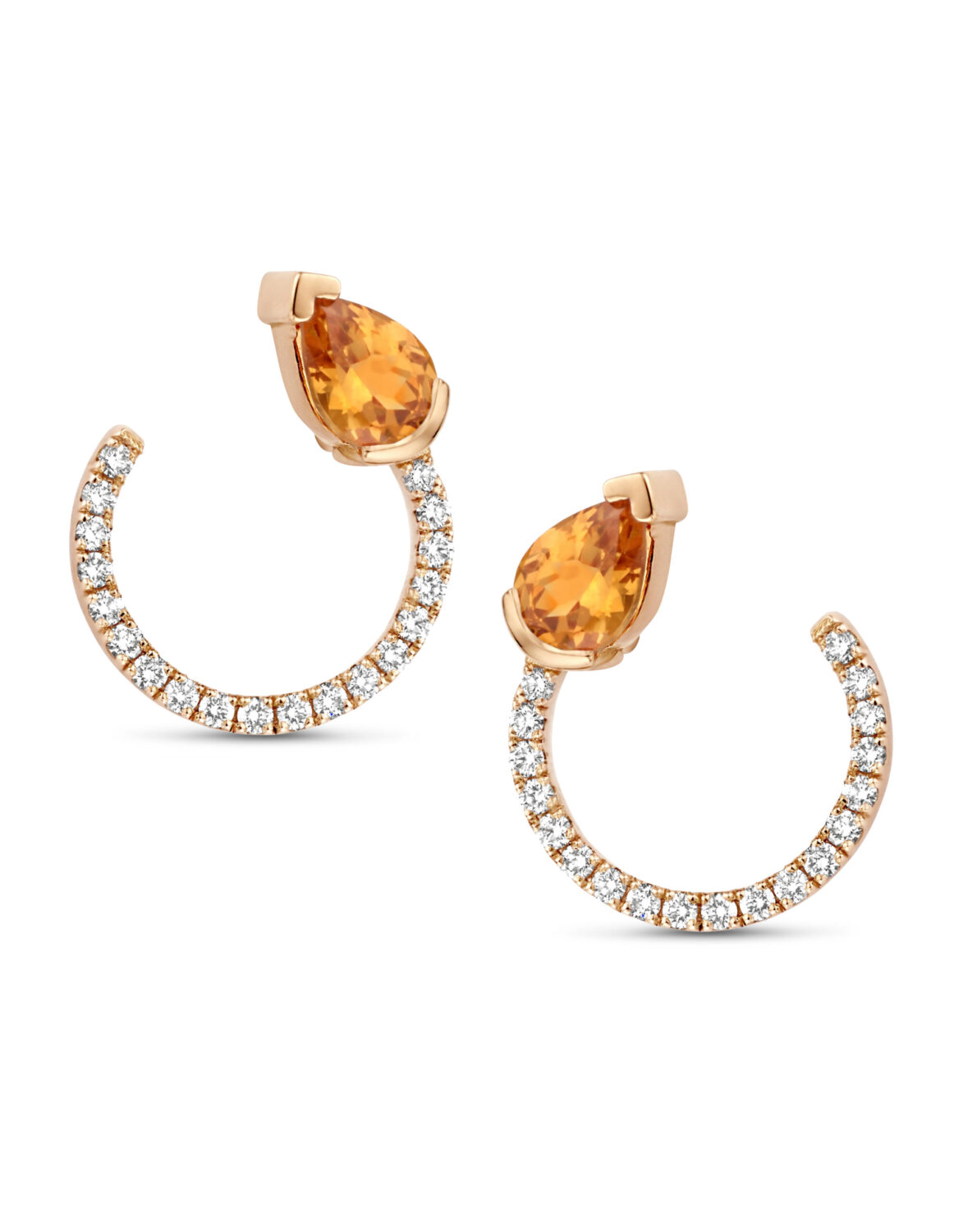 Adeline Single Curved Earrings