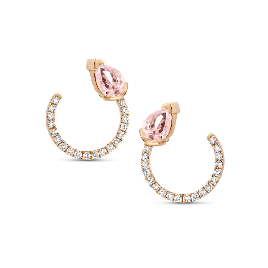Adeline Single Curved Earrings