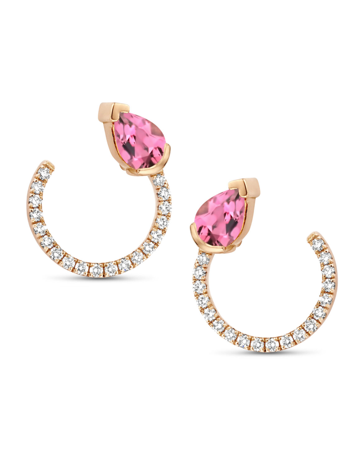 Adeline Single Curved Earrings