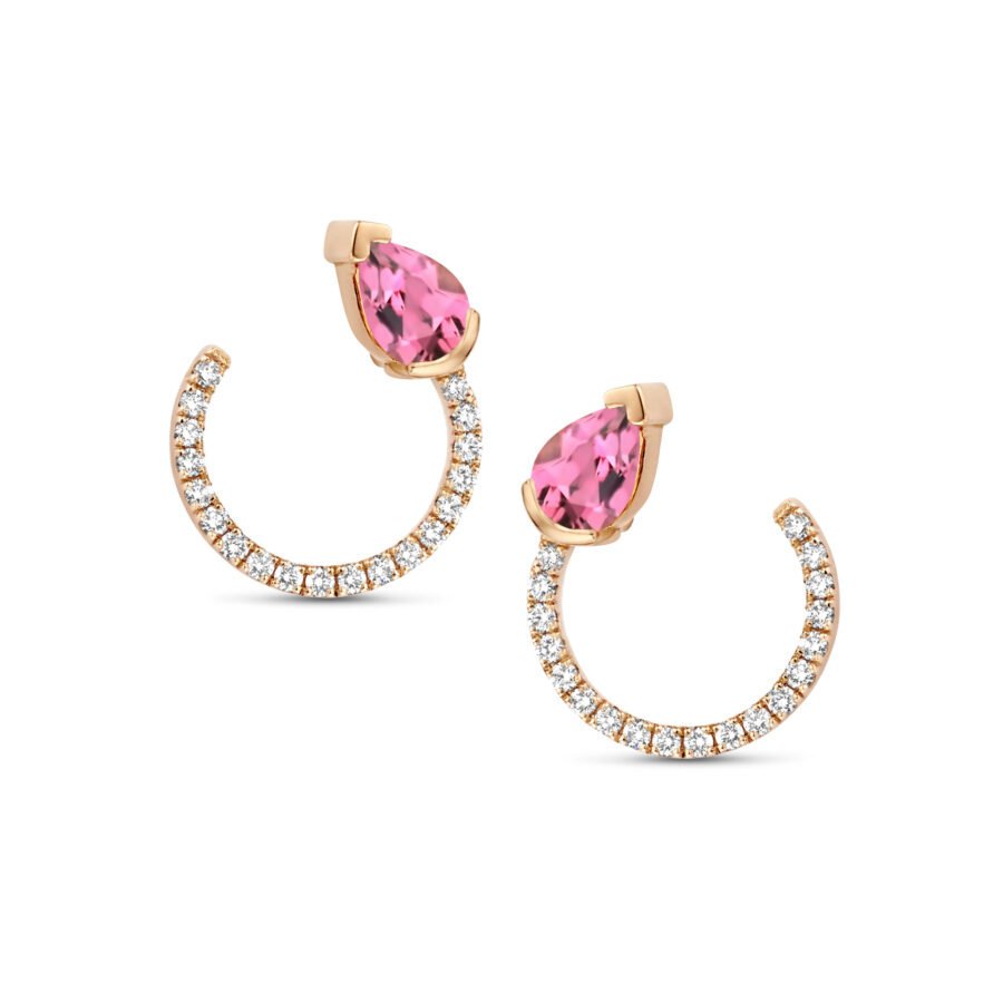 Adeline Single Curved Earrings