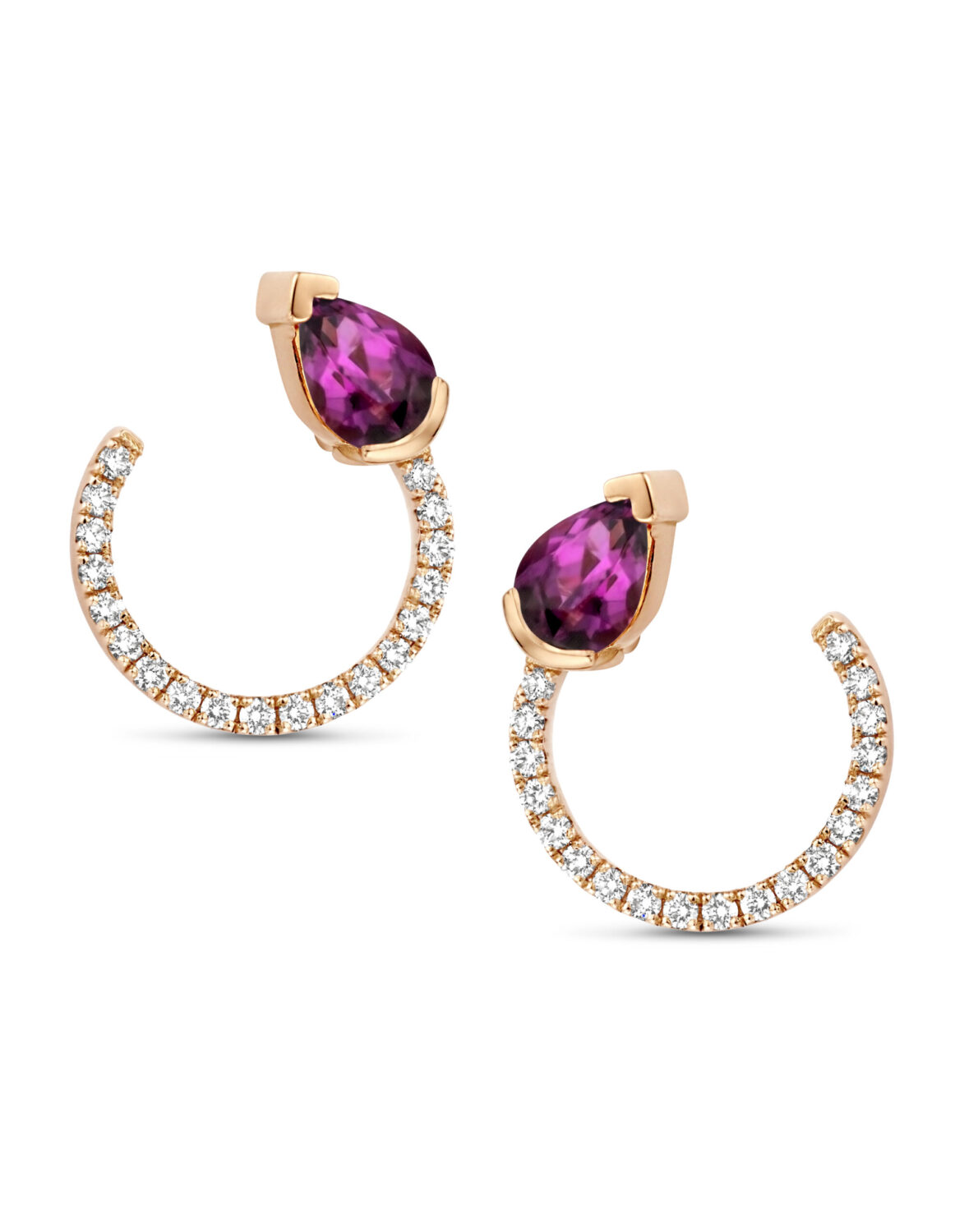 Adeline Single Curved Earrings