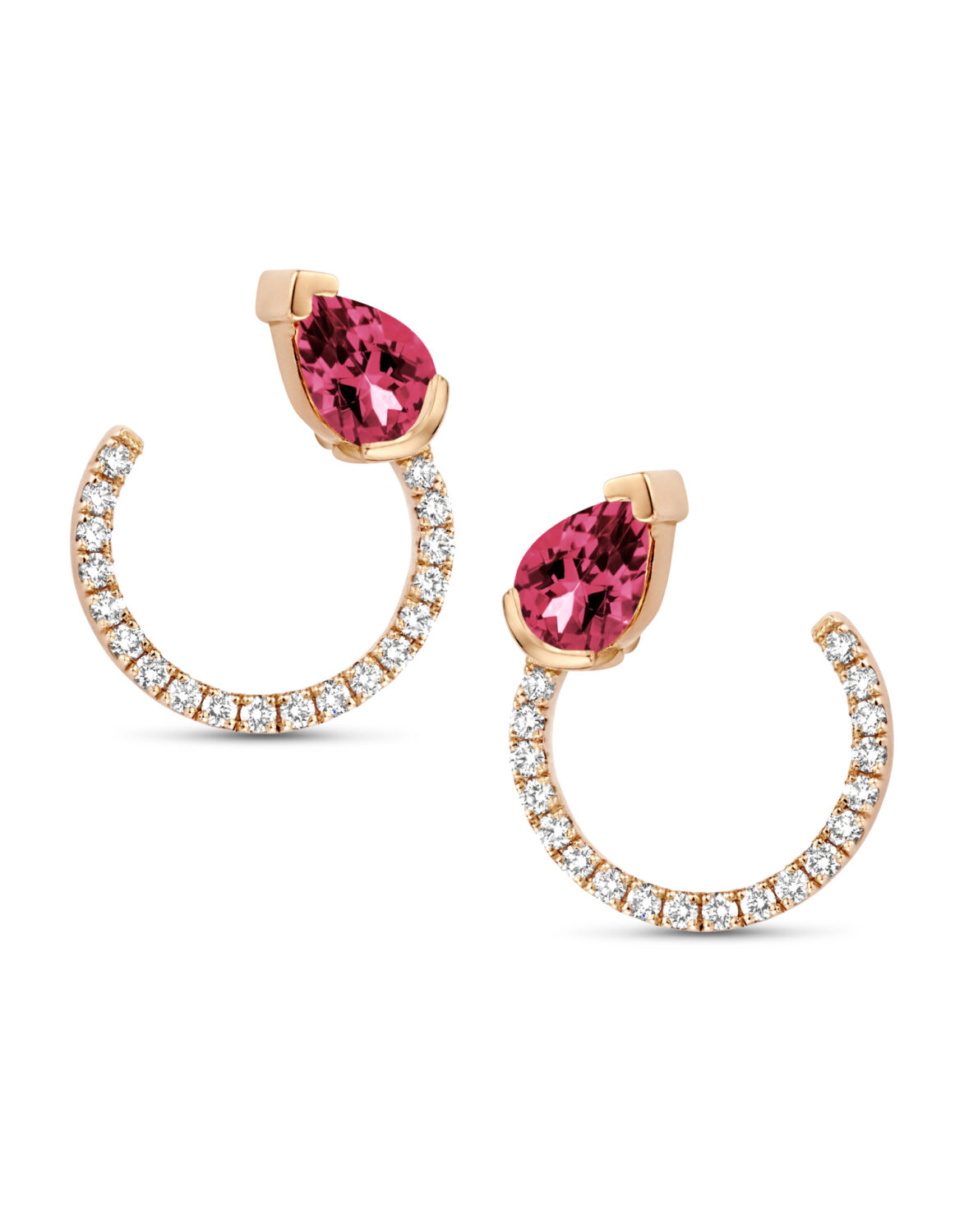 Adeline Single Curved Earrings
