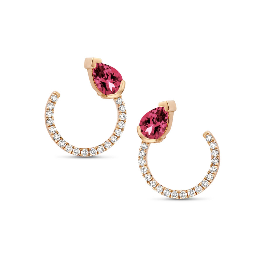 Adeline Single Curved Earrings