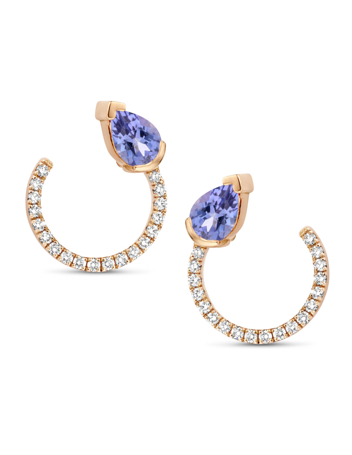 Adeline Single Curved Earrings
