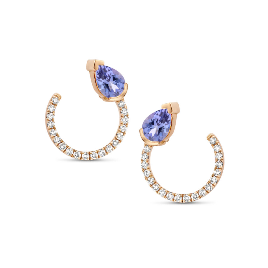Adeline Single Curved Earrings