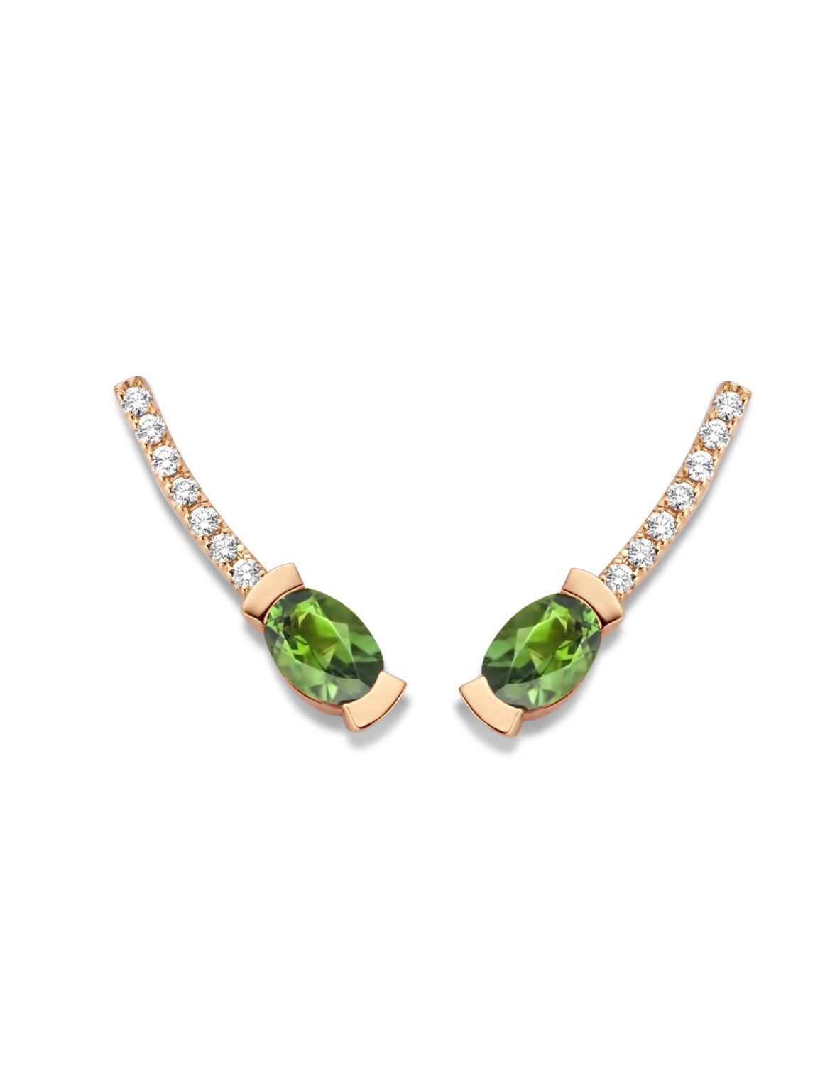 Adeline Curved Earrings