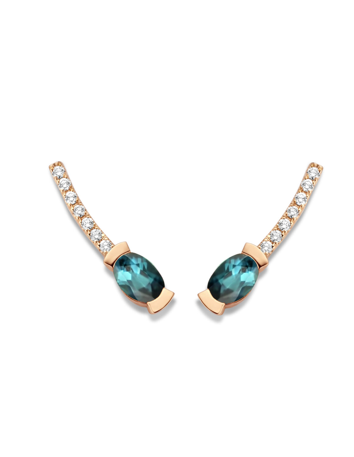 Adeline Curved Earrings