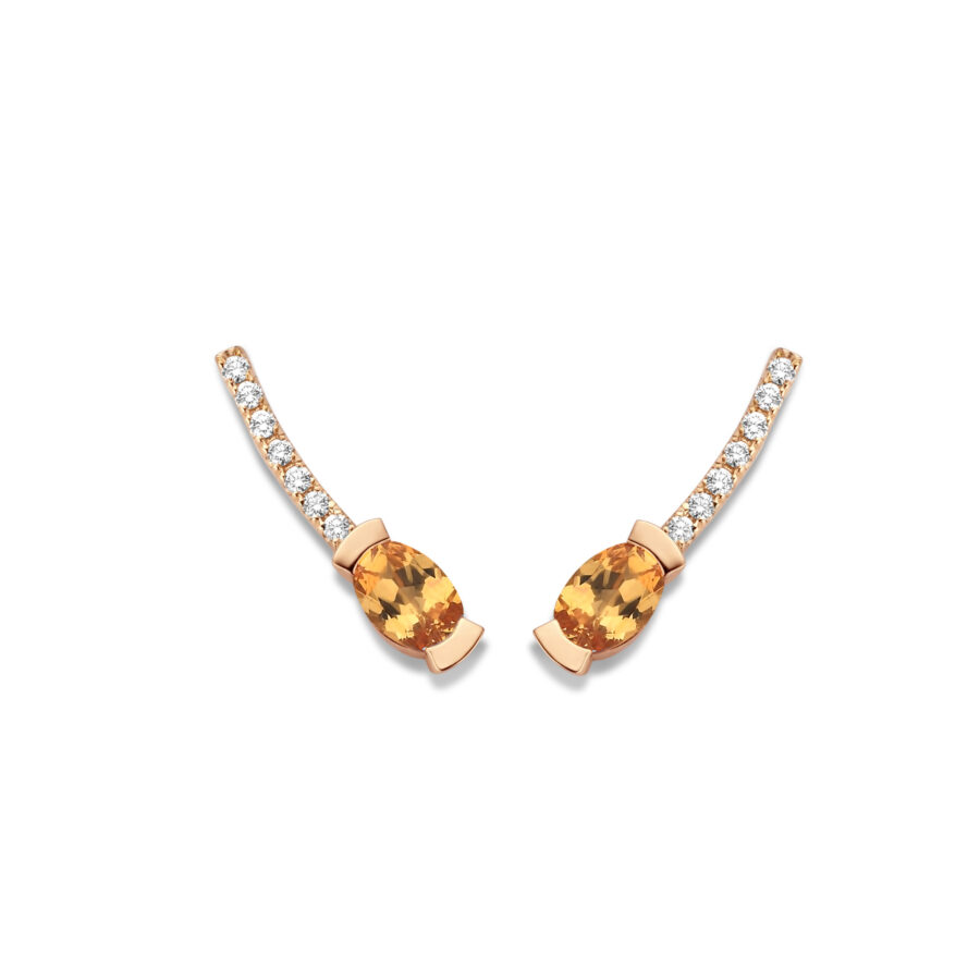 Adeline Curved Earrings