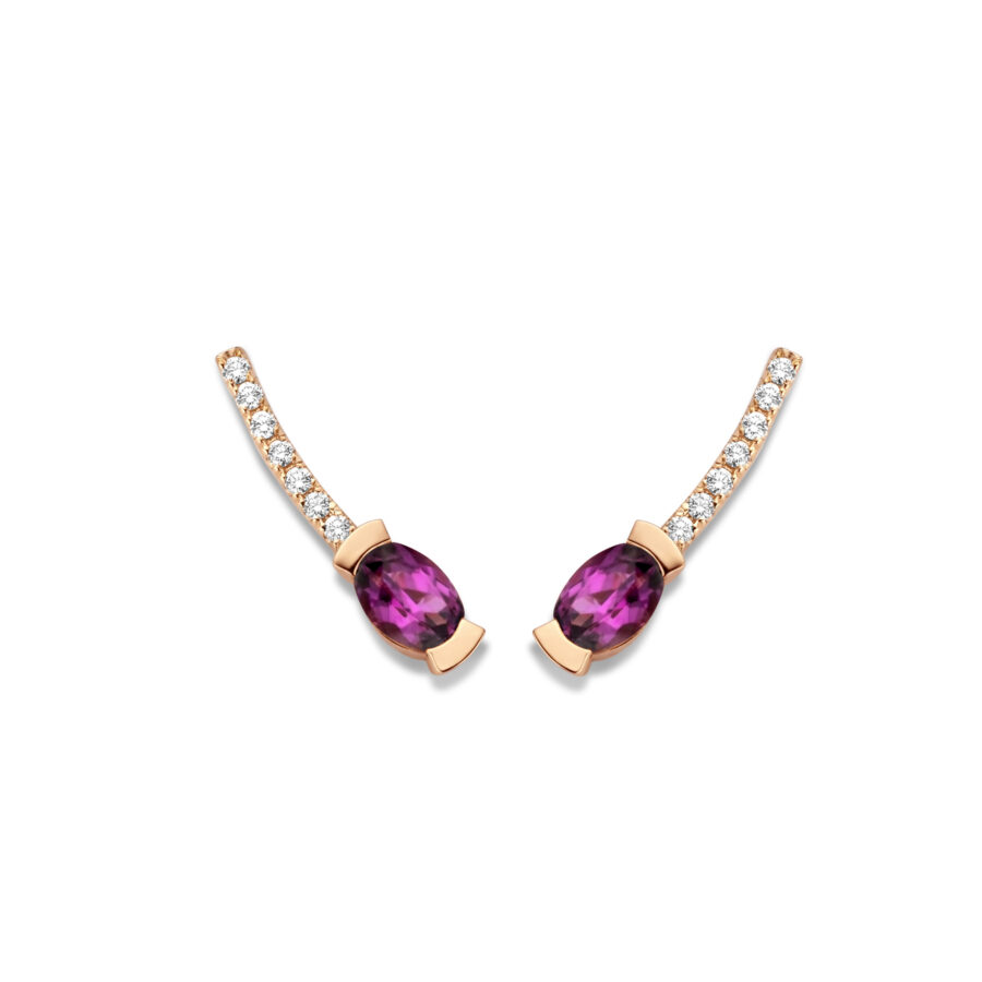 Adeline Curved Earrings