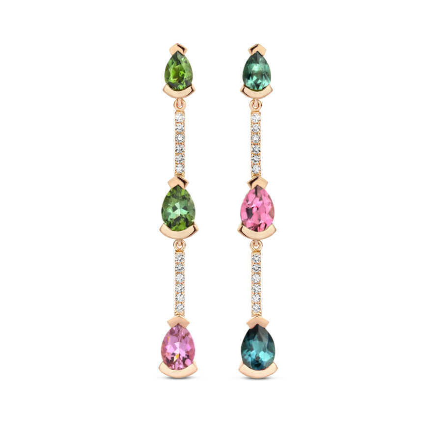 Adeline Trio Straight Earrings