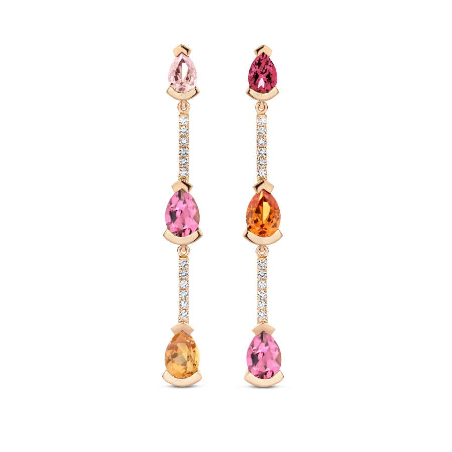 Adeline Trio Straight Earrings