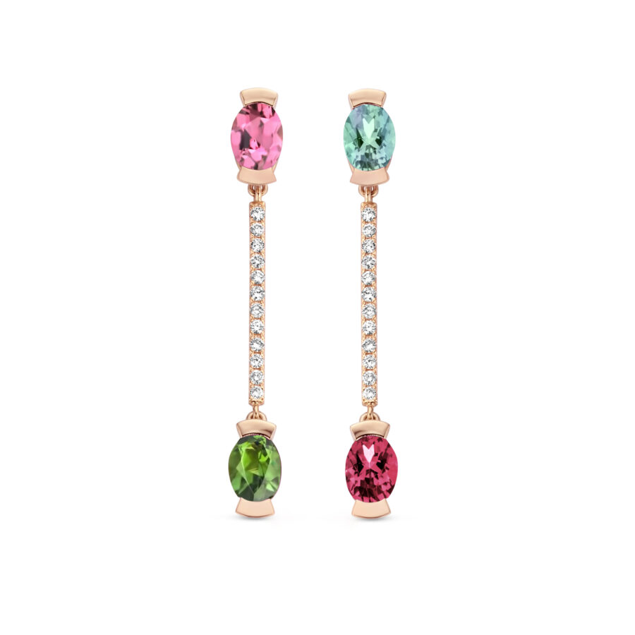 Adeline Duo Straight Earrings