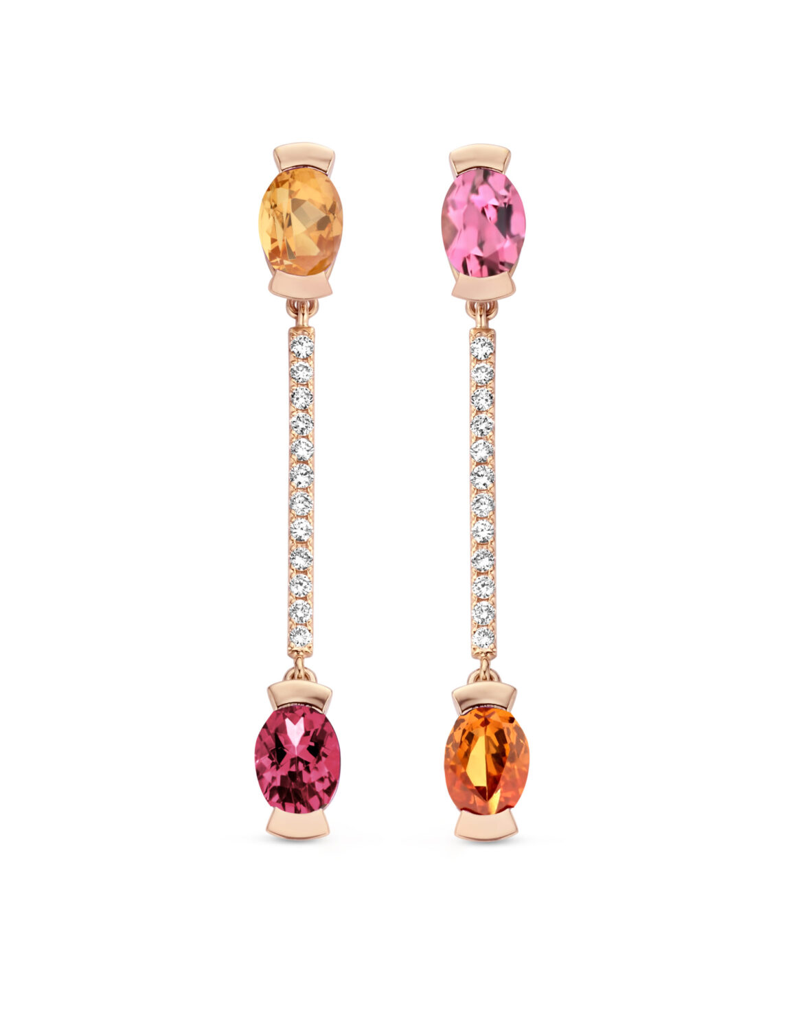 Adeline Duo Straight Earrings