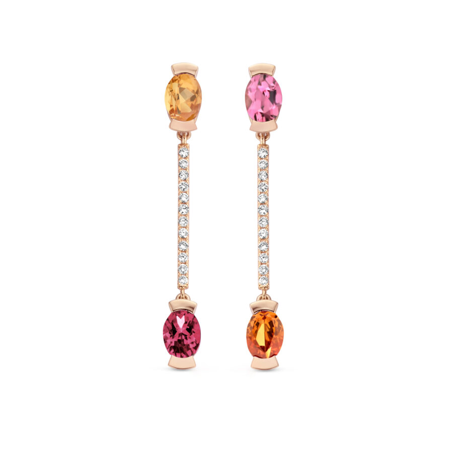 Adeline Duo Straight Earrings