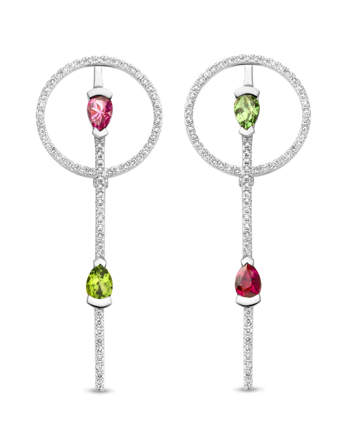 Adeline Round Earrings