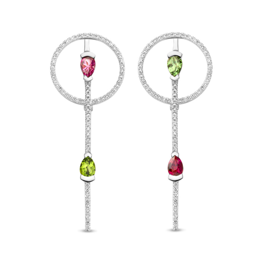 Adeline Round Earrings