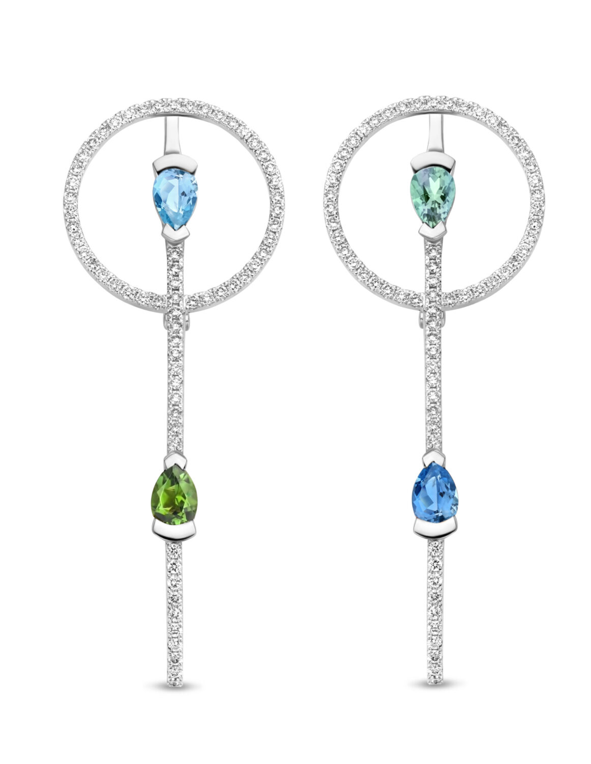 Adeline Round Earrings