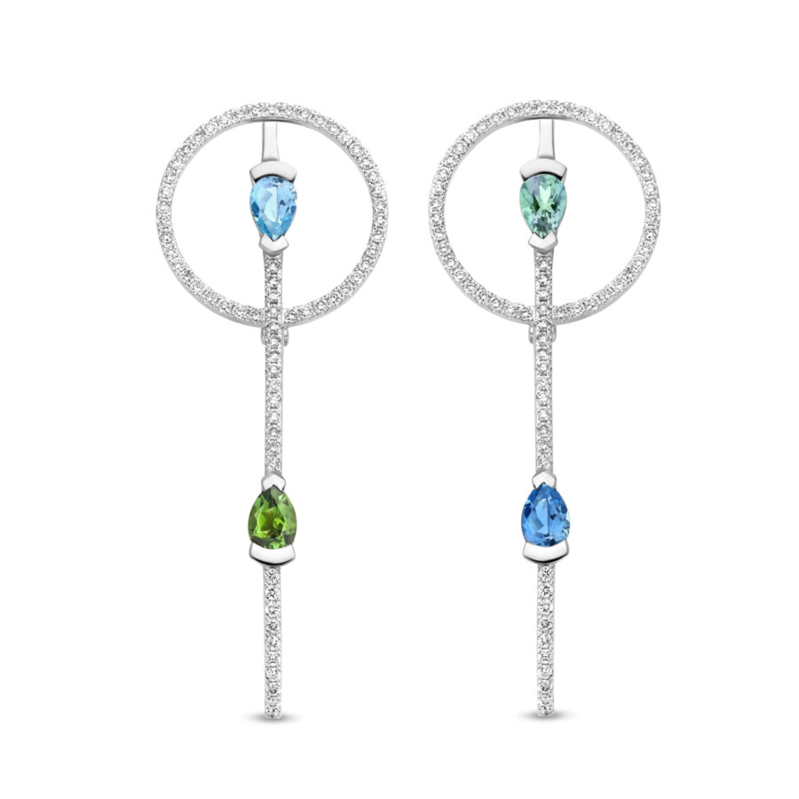 Adeline Round Earrings