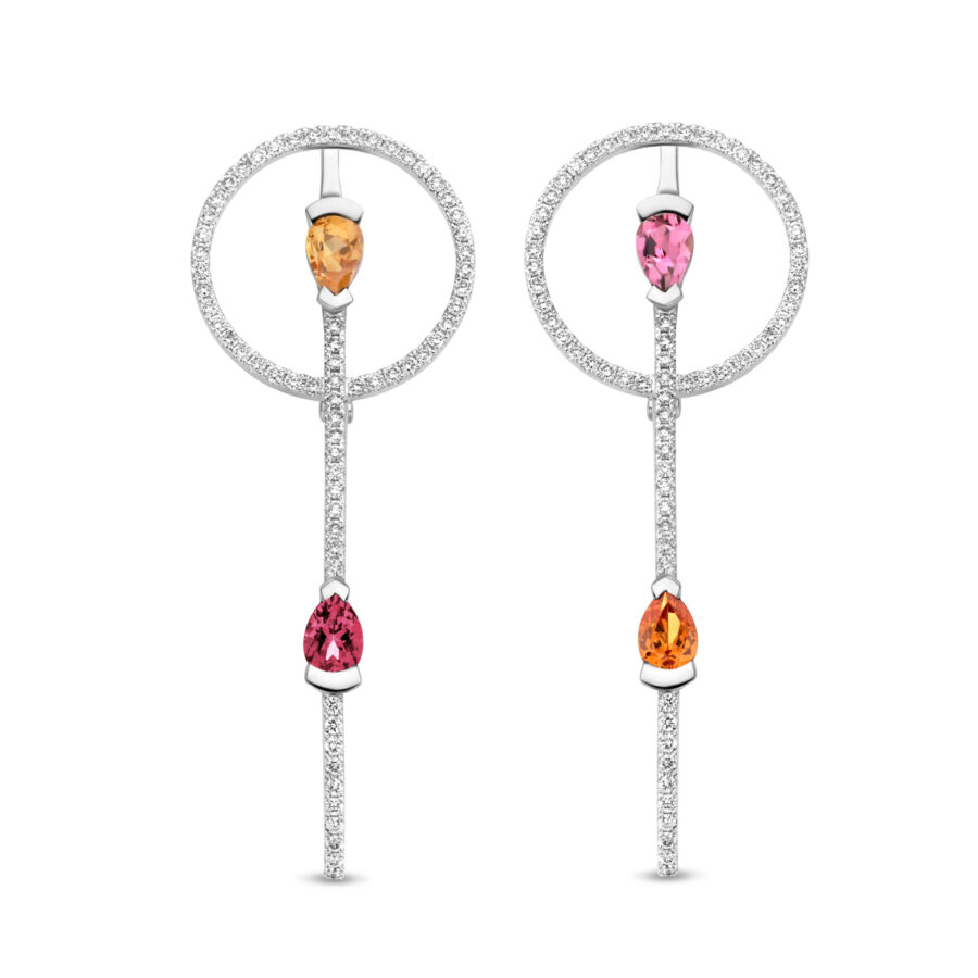 Adeline Round earrings