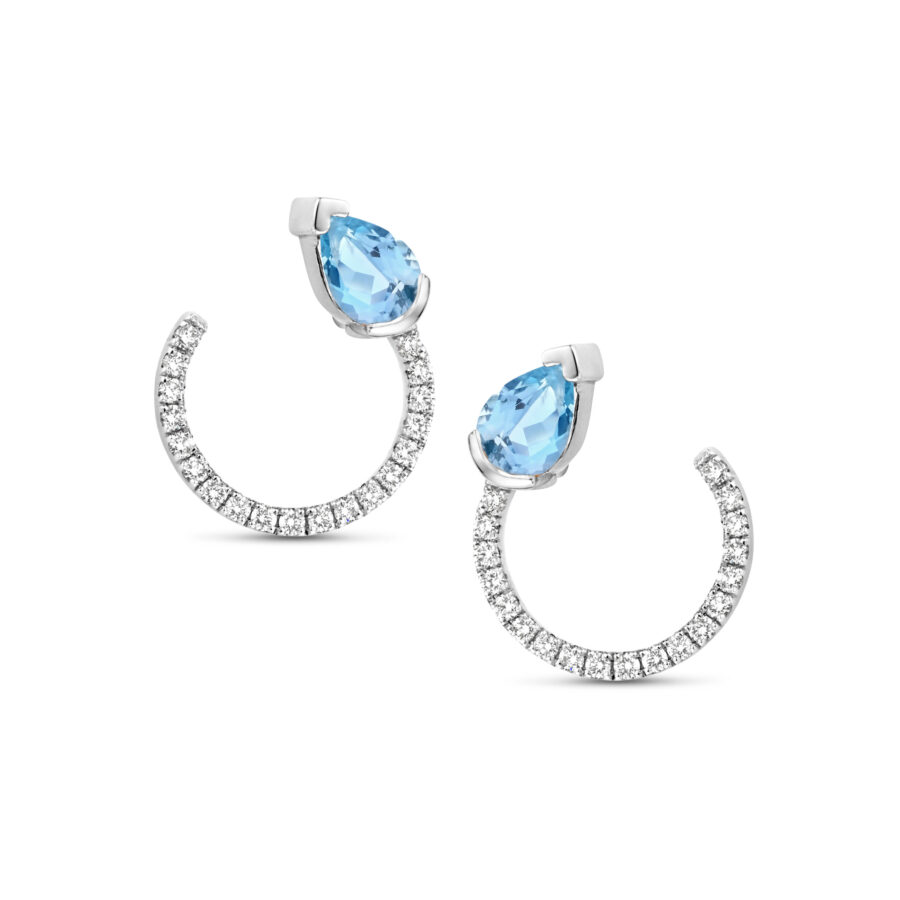 Adeline Single Curved Earrings