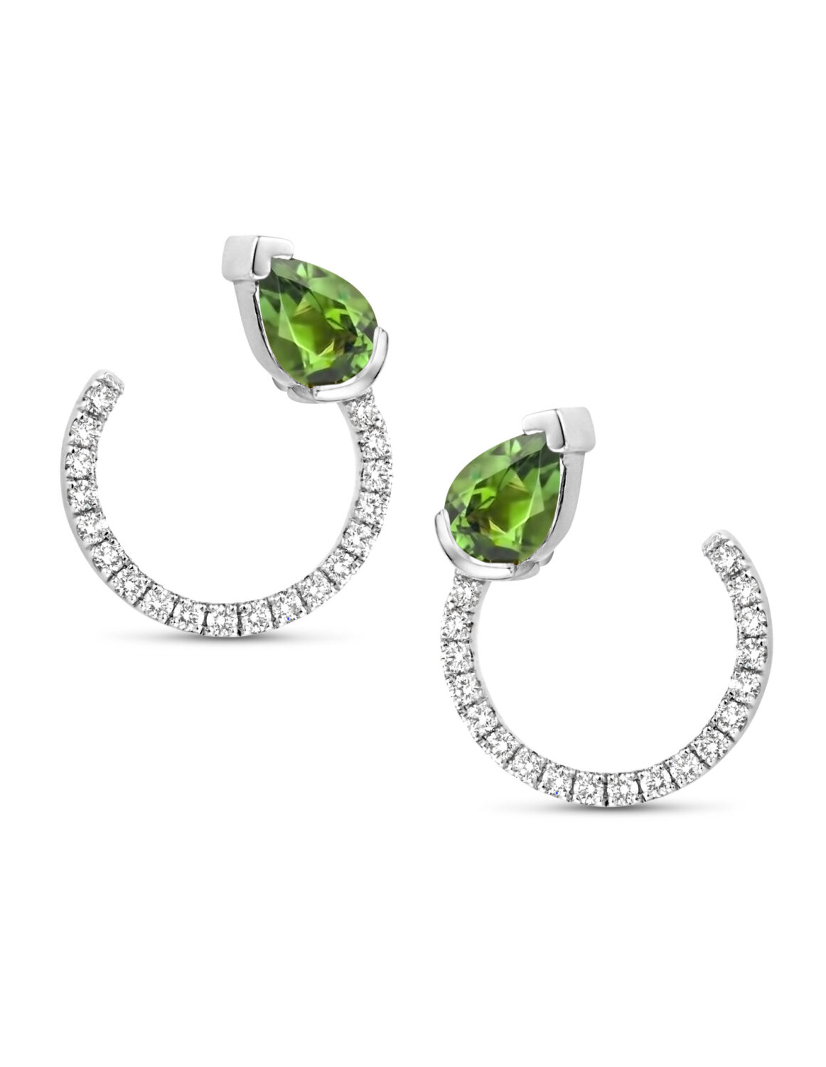 Adeline Single Curved Earrings