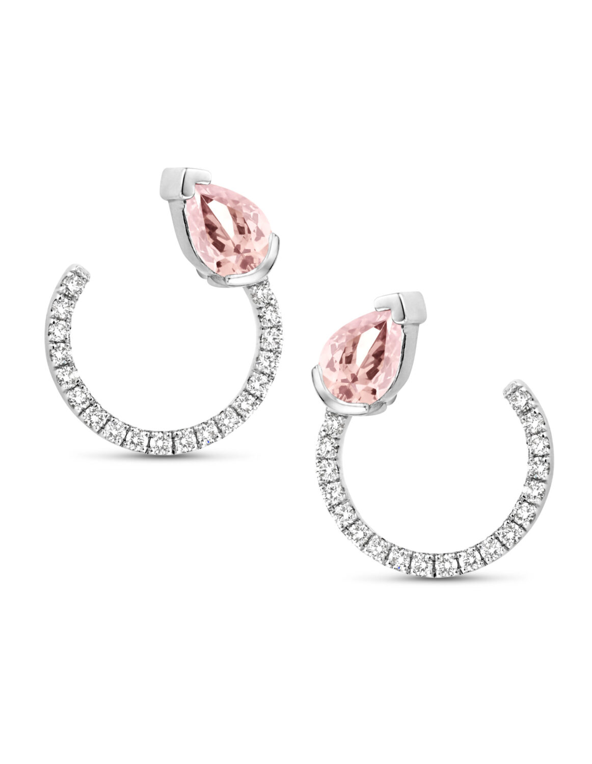 Adeline Single Curved Earrings