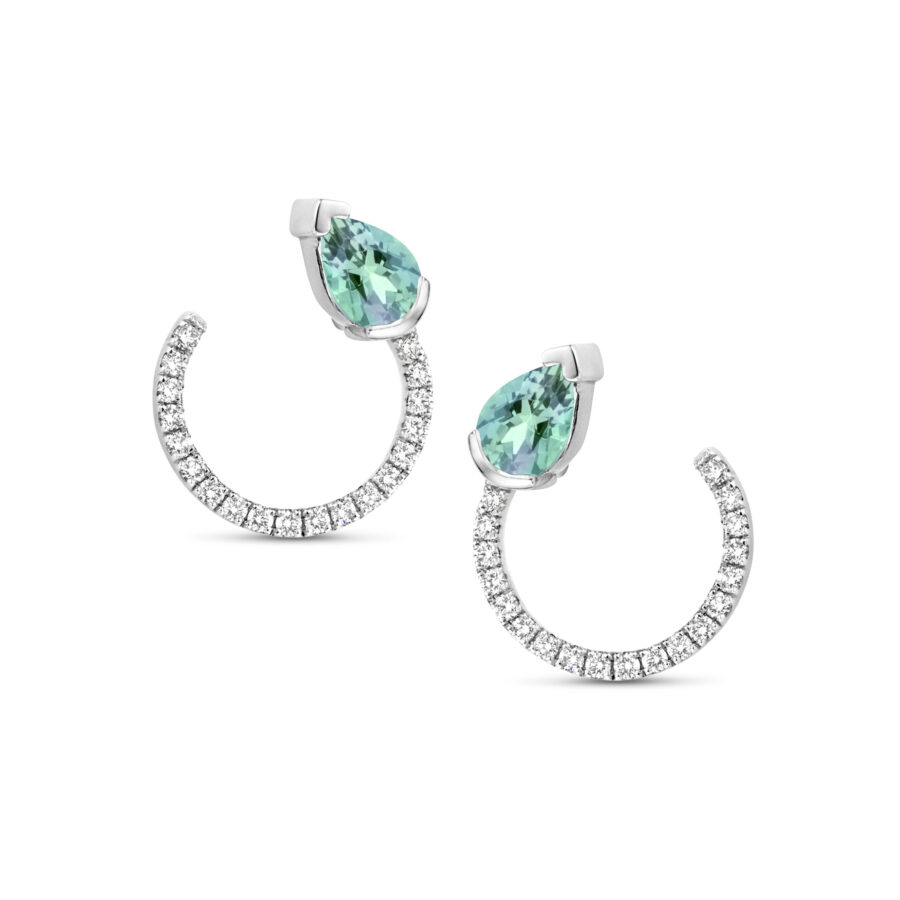 Adeline Single Curved Earrings