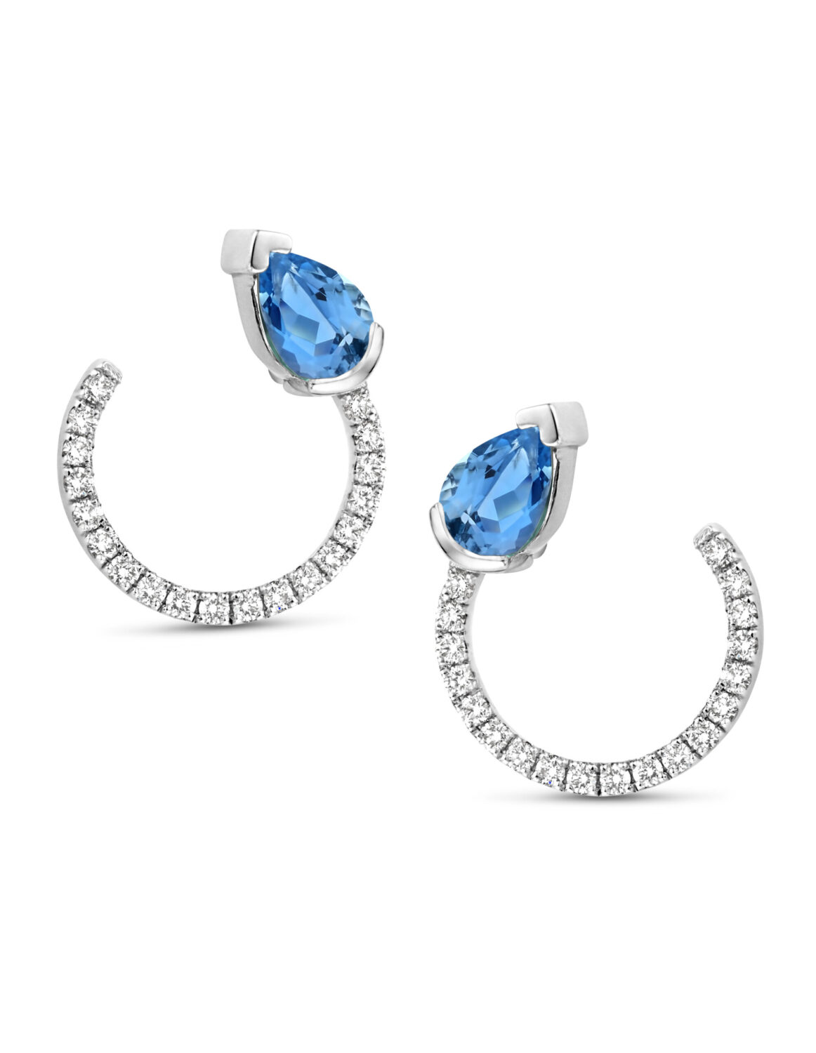 Adeline Single Curved Earrings