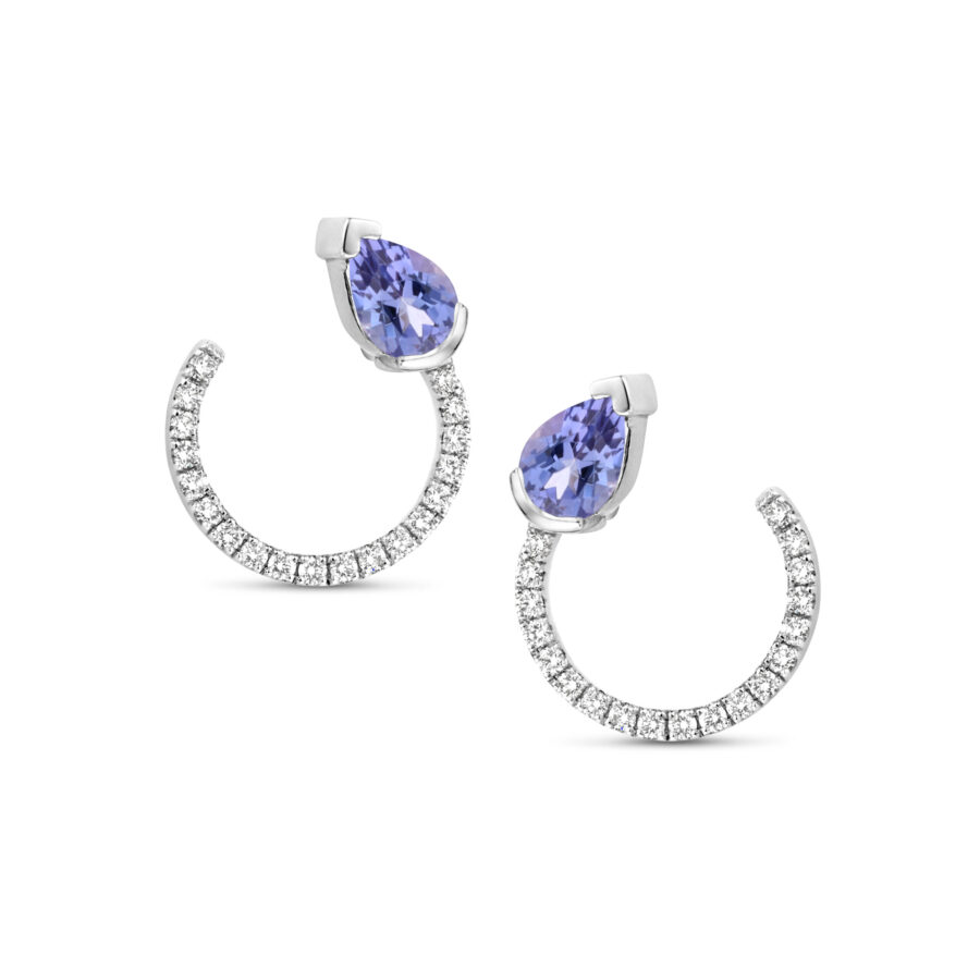 Adeline Single Curved Earrings