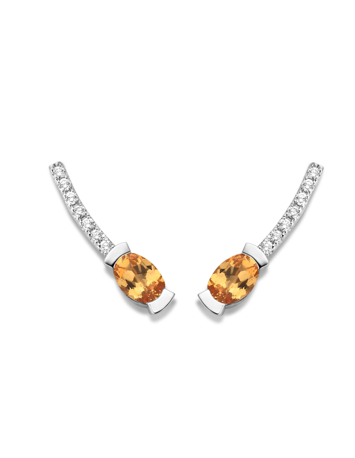 Adeline Curved Earrings