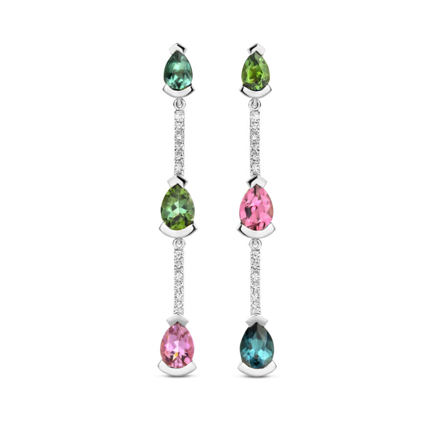 Adeline Trio Straight Earrings