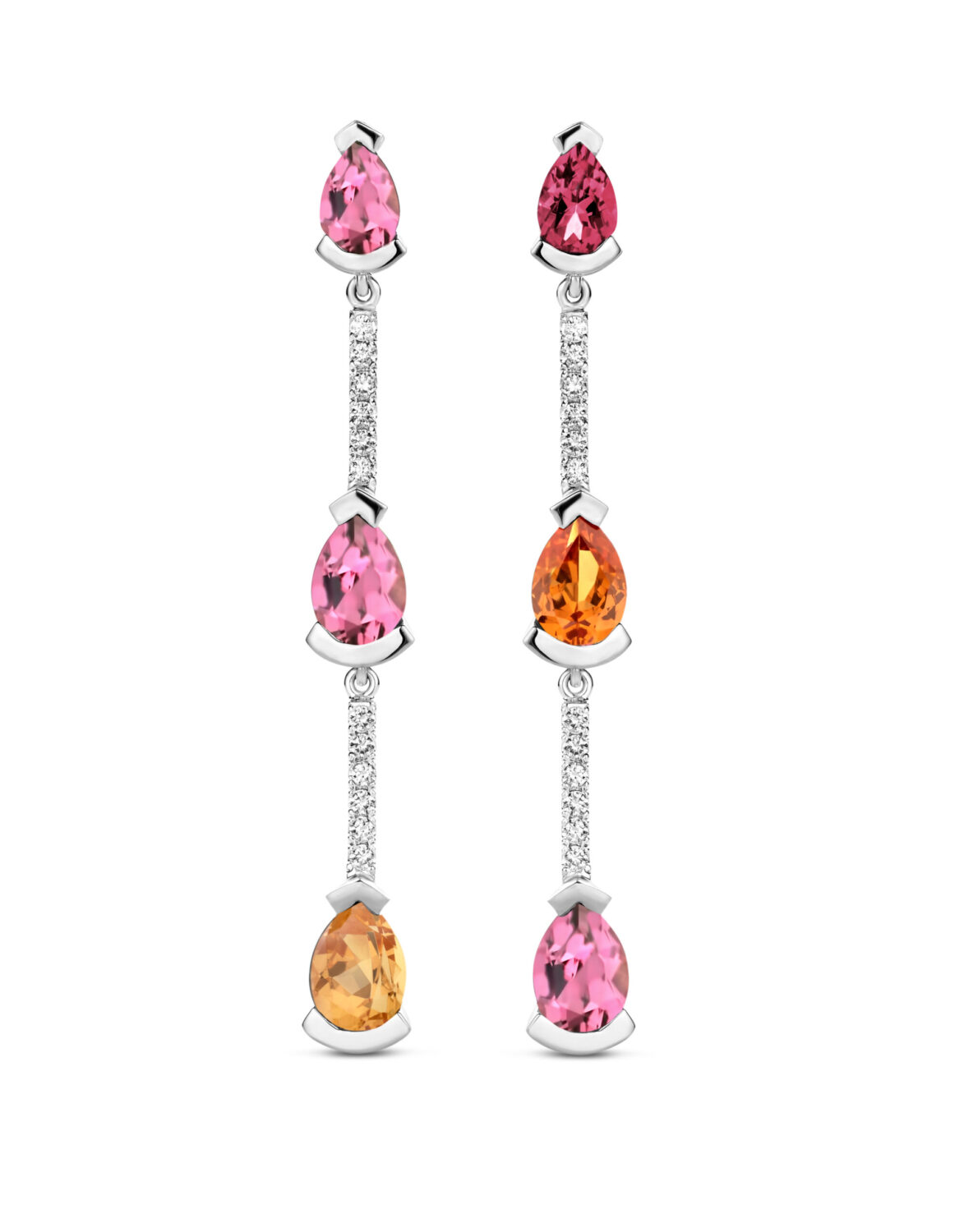 Adeline Trio Straight Earrings