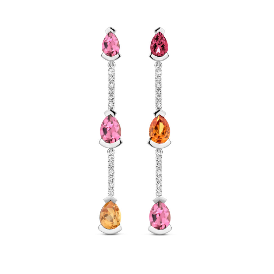 Adeline Trio Straight Earrings
