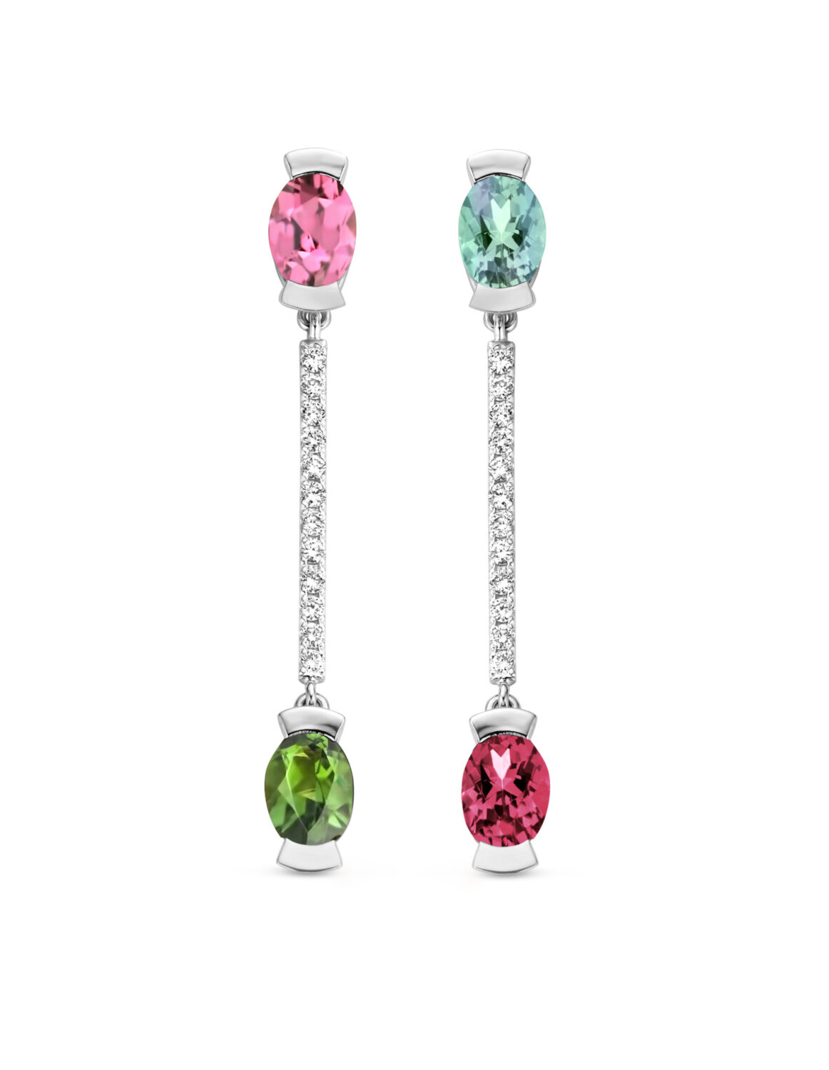 Adeline Duo Straight Earrings