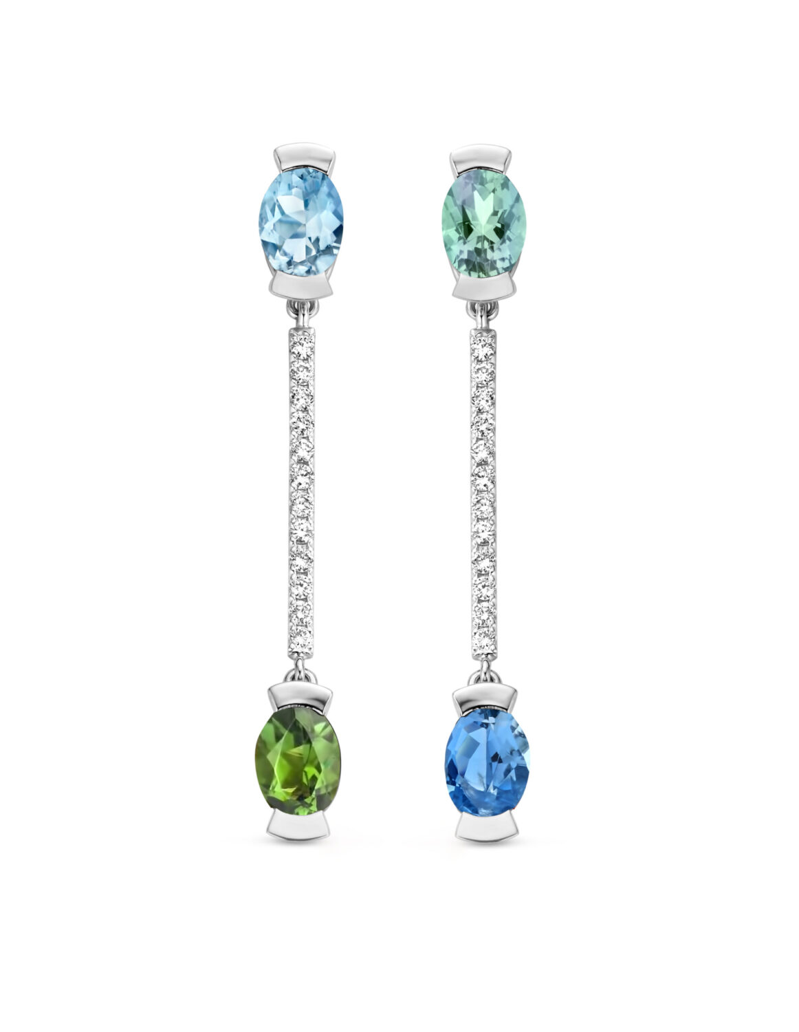Adeline Duo Straight Earrings