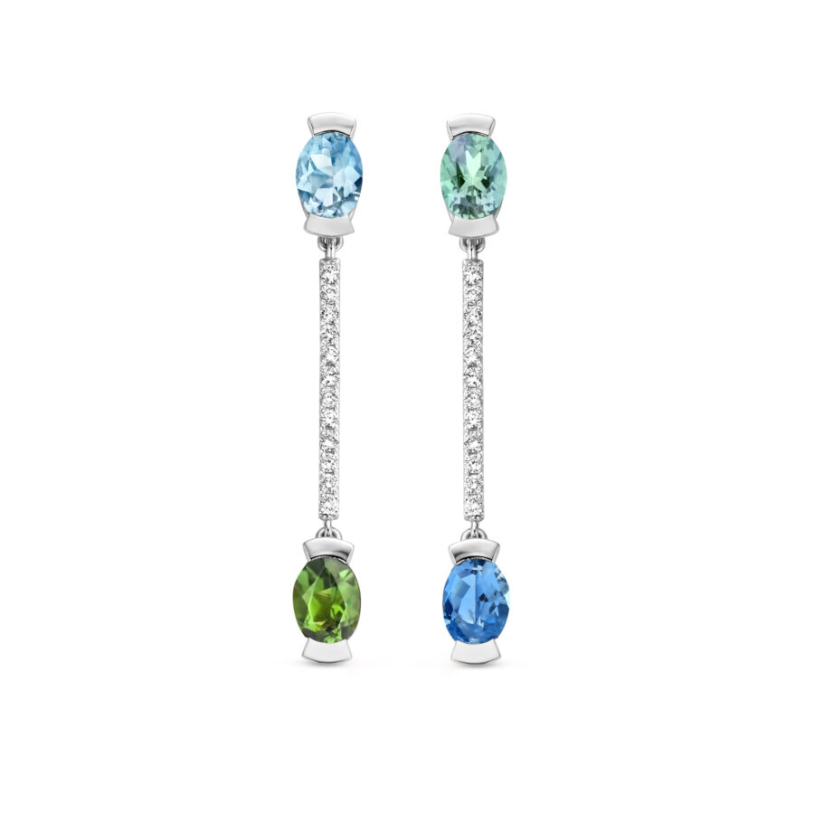 Adeline Duo Straight Earrings