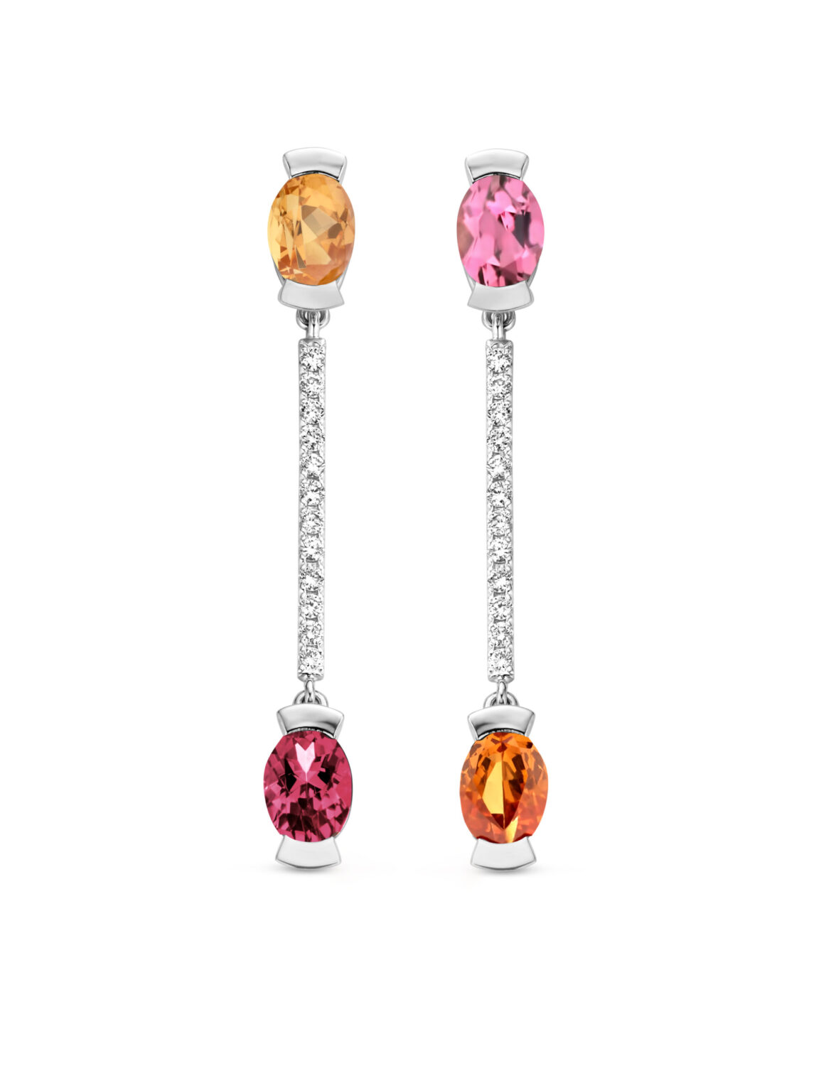 Adeline Duo Straight Earrings