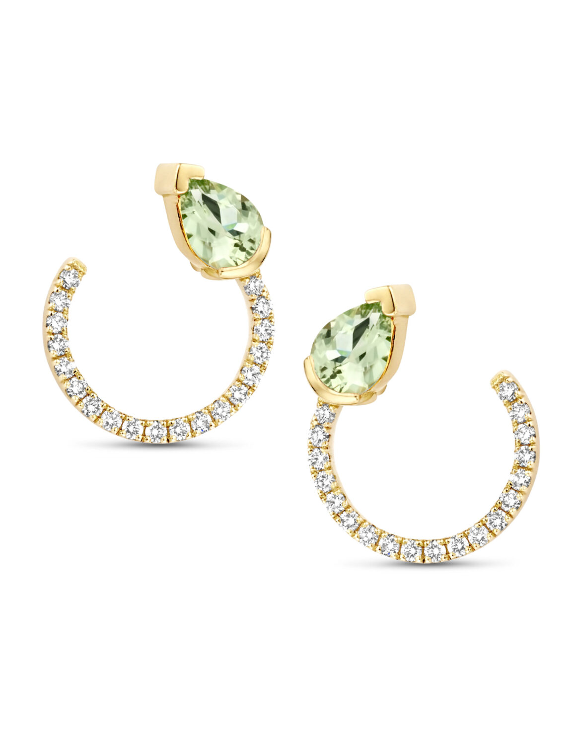 Adeline Single Curved Earrings