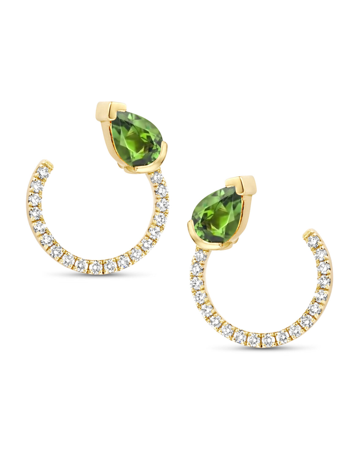 Adeline Single Curved Earrings
