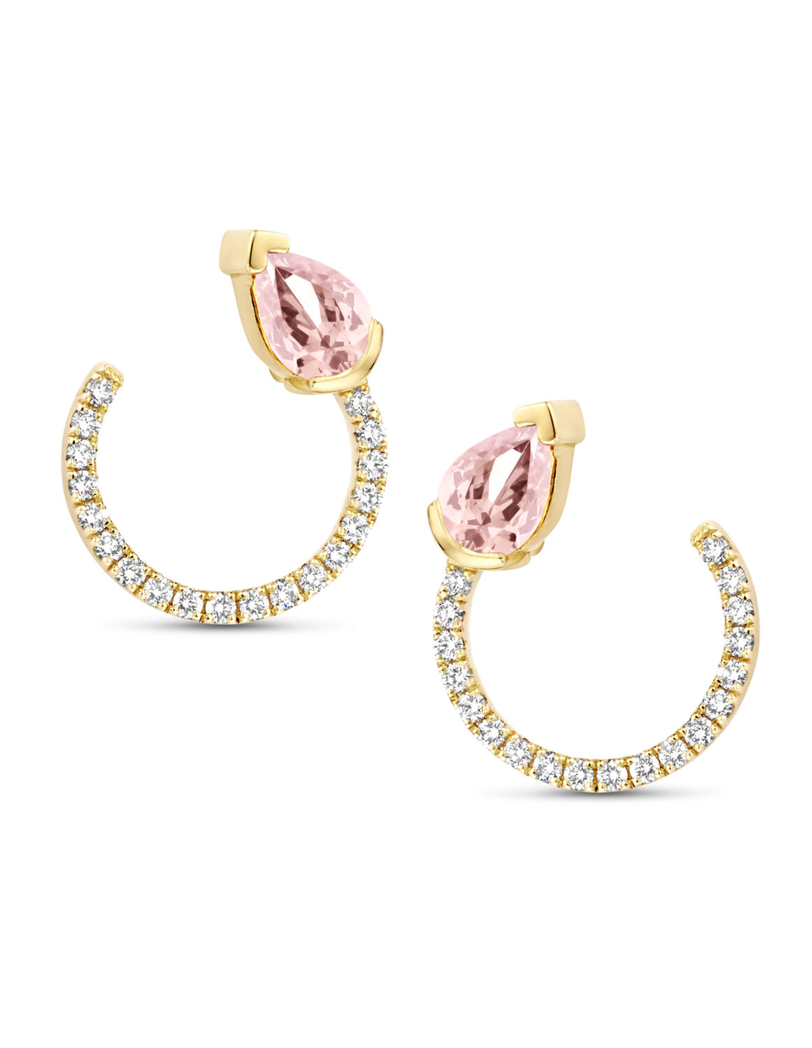 Adeline Single Curved Earrings
