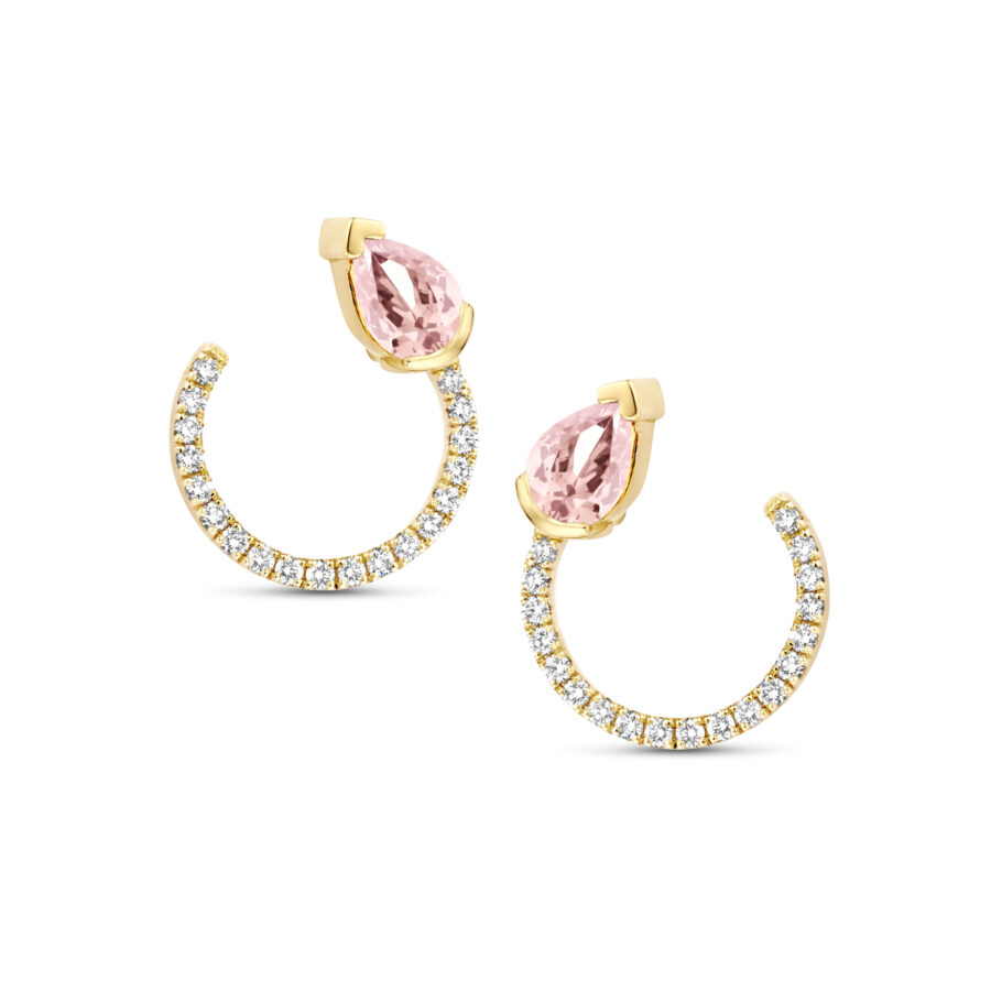 Adeline Single Curved Earrings