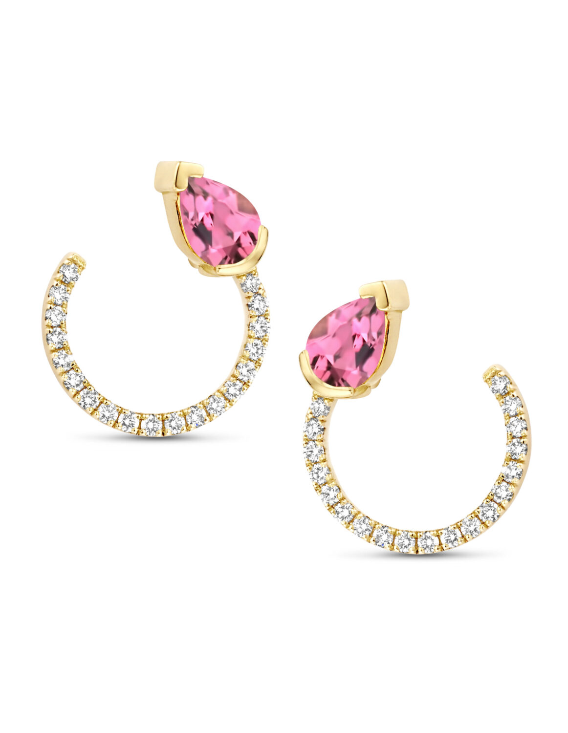 Adeline Single Curved Earrings