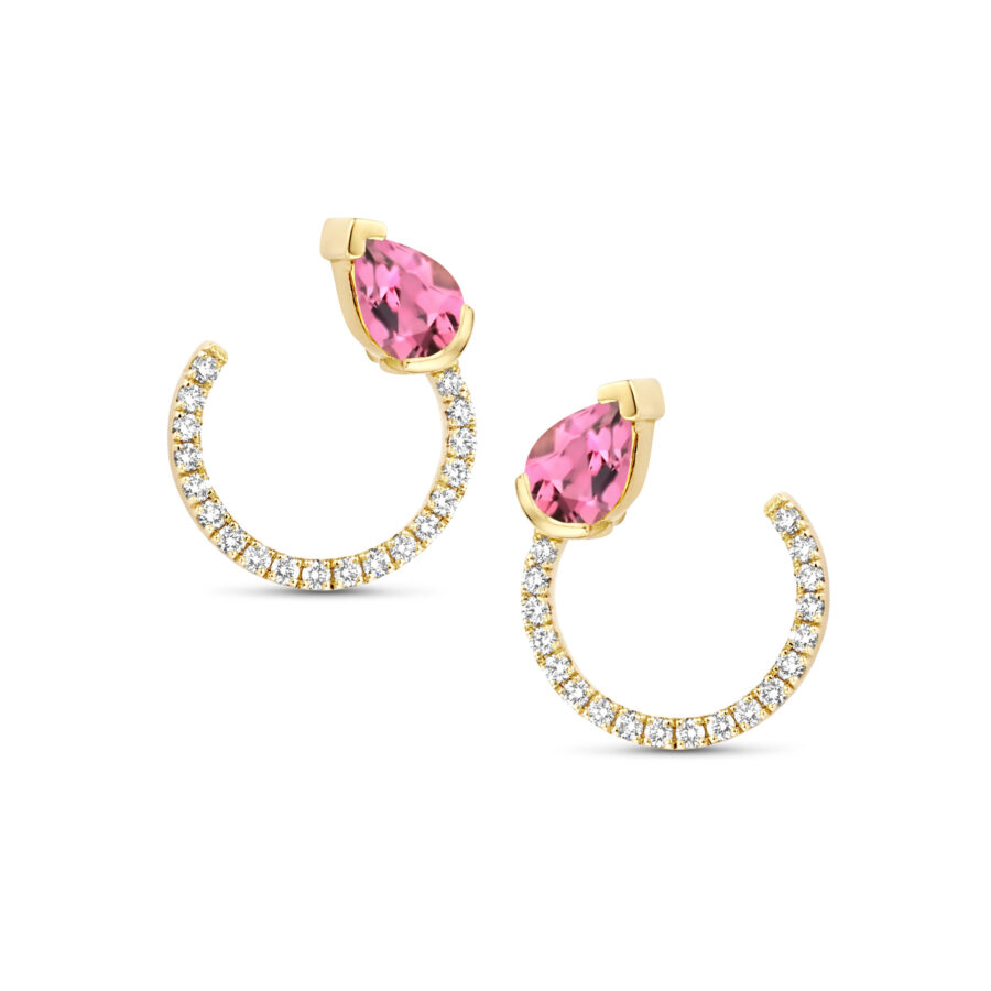 Adeline Single Curved Earrings